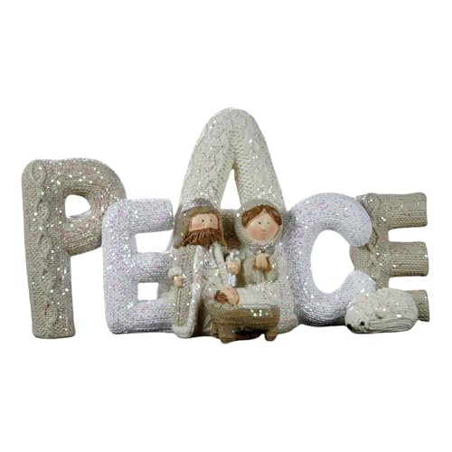 DABAIXIONG Künstlerische Krippe Set Harz Heilige Familie Statue Modernes Kunsthandwerk Für Stilvolle Weihnachtsdekorationen Und Religiöses Geschenk DABAIXIONG Künstlerische Krippe Set Harz Heilige Familie Statue Modernes Kunsthandwerk Für Stilvolle Weihnachtsdekorationen Und Religiöses Geschenk von DABAIXIONG