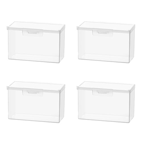 DABAIXIONG Pack Von 4 Clear Card Storage Box Für Kartenorganisation Playings Karten Karten Speicherbox Sichere Schließungen Für Einfache Management DABAIXIONG Pack Von 4 Clear Card Storage Box Für Kartenorganisation Playings Karten Karten Speicherbox Sichere Schließungen Für Einfache Management von DABAIXIONG