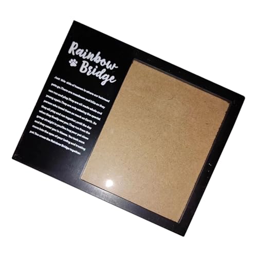 DABAIXIONG Pet Memorial Fotorahmen Für Hunde Und Katzen Hält Holz Bilderrahmen Haustierverlust Trauergeschenk Für Home Dekoration DABAIXIONG Pet Memorial Fotorahmen Für Hunde Und Katzen Hält Holz Bilderrahmen Haustierverlust Trauergeschenk Für Home Dekoration von DABAIXIONG