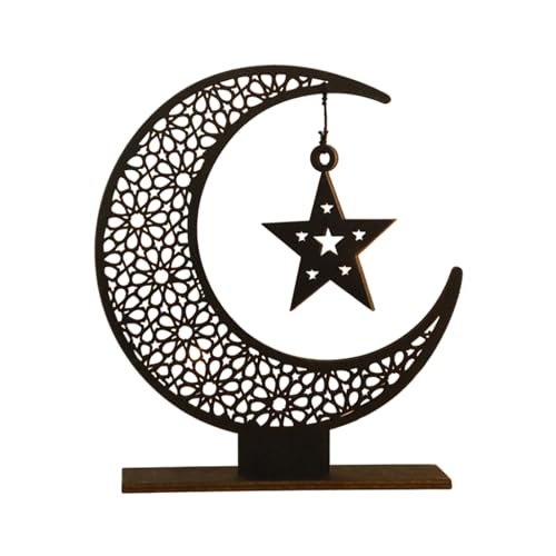 DABAIXIONG Ramadans Eid Tischdekoration Holztischtisch Zeichen Holzmond Und Sternschale Mittelstücke Islamik Urlaub Ornament DABAIXIONG Ramadans Eid Tischdekoration Holztischtisch Zeichen Holzmond Und Sternschale Mittelstücke Islamik Urlaub Ornament von DABAIXIONG
