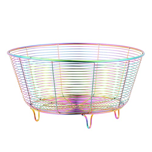 Edelstahlkorb Home Desktop Metal Sundies Container Spielzeug Obstschale Mit Hohl Für Hauszubehör Edelstahlkorb Home Desktop Metal Sundies Container Spielzeug Obstschale Mit Hohl Für Hauszubehör von DABAIXIONG