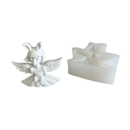Engelsmädchen Silikonform Epoxidharz Schimmel Duft Kerzenform Tisch Ornament Making Werkzeug Zum Herstellen Von Handwerksdekorationen von DABAIXIONG