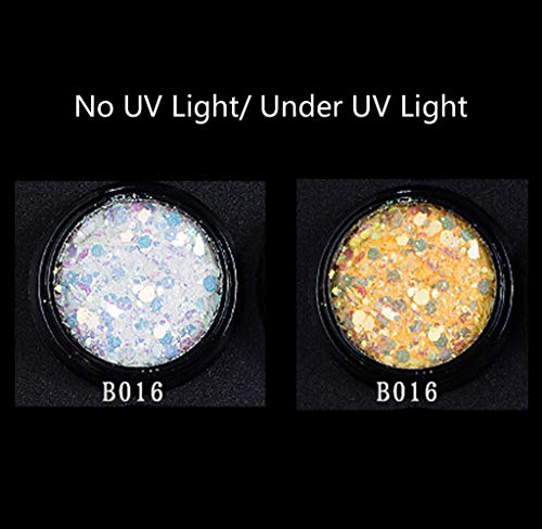 Feines Feines Glitzer Holographisches Glitzer Pulver Für Epoxy Harz Kunst Basteln Schleim Haarglitter Star von DABAIXIONG