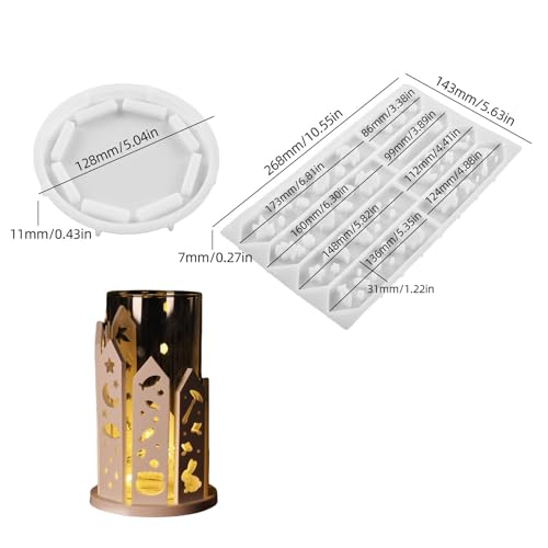 Flexibler Silikonform Gypsum Zementform Home Dekorative Form Perfekt Für Einzigartige Hausform Kerzenhalter Und Ornament Flexibler Silikonform Gypsum Zementform Home Dekorative Form Perfekt Für Einzigartige Hausform Kerzenhalter Und Ornament von DABAIXIONG