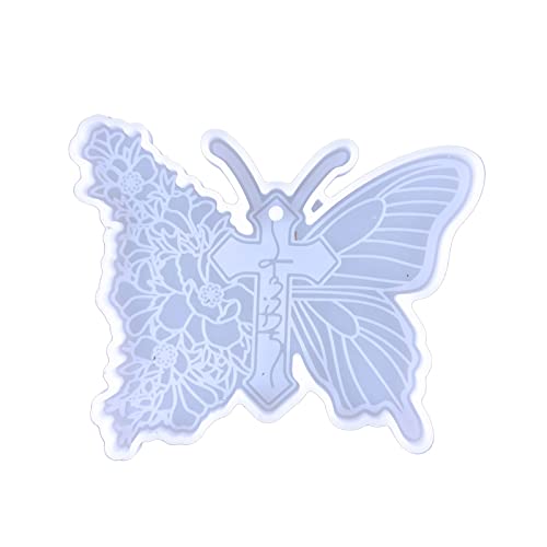 Glänzender Schlüsselbund Harzform Kruzifix Butterfly Silikongussformen Für Schlüsselbund Anhänger Dekoration Hausgemachter Ohrring Glänzender Schlüsselbund Harzform Kruzifix Butterfly Silikongussformen Für Schlüsselbund Anhänger Dekoration Hausgemachter Ohrring von DABAIXIONG