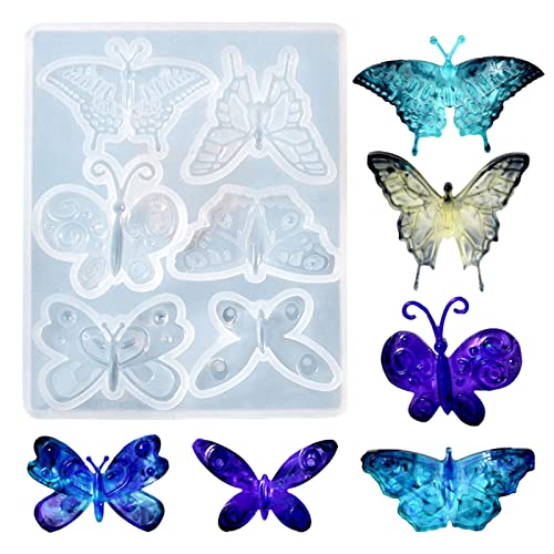 Harzbroschelformen Für Schmetterling Silikon Epoxidformen Für Schmuck Anhänger Halskette Harz Handwerk Schmuck Gussformen Harzbroschelformen Für Schmetterling Silikon Epoxidformen Für Schmuck Anhänger Halskette Harz Handwerk Schmuck Gussformen von DABAIXIONG