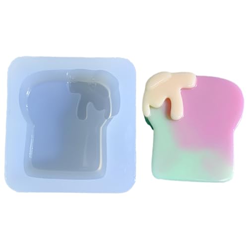 Hochglänzende Silikondekoration Schimmel Kirsch Brotverzier Schlüsselkettenform Anhänger Schmuck Epoxidharz Crafting Formen von DABAIXIONG