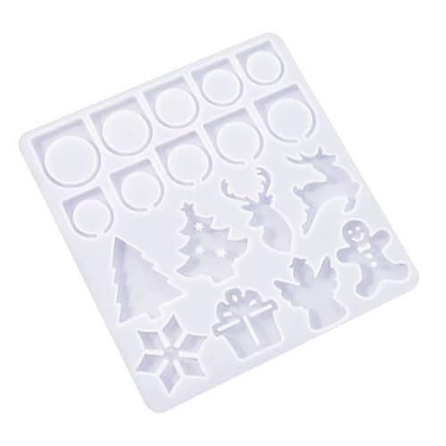 Kristall Epoxidharz Ringe Silikonform Attraktive Silikonringe Schmücken Formen Für Kristallharzringe Accessoire von DABAIXIONG