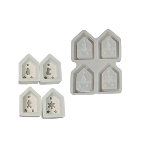 Lebensmittel Sichere Silikonhausformen Für Heimdekore Party Kerzenseife Making Wiederverwendbares Familienfreundliche Aktivität Set Food Grade Silikonhandwerksform Schimmel von DABAIXIONG