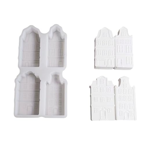 Lebensmittel Sichere Silikonhausformen Für Heimdekore Party Kerzenseife Making Wiederverwendbares Familienfreundliche Aktivität Set Haus Silikonform von DABAIXIONG