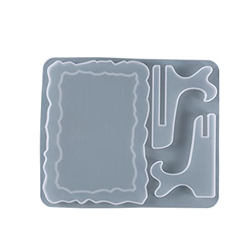 Personalisierte Fotorahmen Epoxidform Silikonharzgussformen Mit Standhalterform Für Craft Home Decor Personalisierte Fotorahmen Epoxidform Silikonharzgussformen Mit Standhalterform Für Craft Home Decor von DABAIXIONG