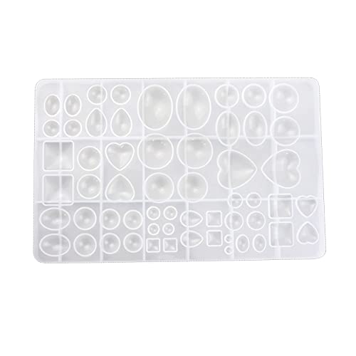 Pfirsich Herz Quadratische Ovale Silikonform Kuchendekoration Schimmel Halskette Anhänger Tropf Adhäsive Accessoires Formen von DABAIXIONG