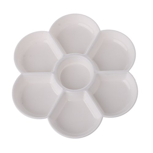 Praktische Blumenfarbe Tablett Paletten Plastik Für Kinder Bastelkunst Acrylöl Aquarellmalerei 7 Wells Waschbar Praktische Blumenfarbe Tablett Paletten Plastik Für Kinder Bastelkunst Acrylöl Aquarellmalerei 7 Wells Waschbar von DABAIXIONG