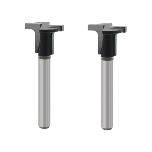 Professioneller Schlüssellochschlitzschneider Bit T Slot Router Bit 1/4/6mm Schaftcarbidblatt Für Holzschränke Sperrholzprojekte Schlüssellochrouter Für Holzbearbeitung von DABAIXIONG