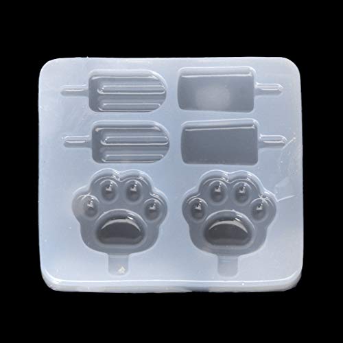 Schmuck Gussformen Silikon Anhänger Schimmelpilze Harzform Schmuck Making Craft Tool Für Katzenpfoten Eisenhöhle Silikonform von DABAIXIONG