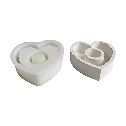 Silikonform Für Love Herz Kerzenhalter Kerzenhalter Harzformen Heimdekorationen Candlestick Gussform Gussform Silikonform Für Love Herz Kerzenhalter Kerzenhalter Harzformen Heimdekorationen Candlestick Gussform Gussform von DABAIXIONG