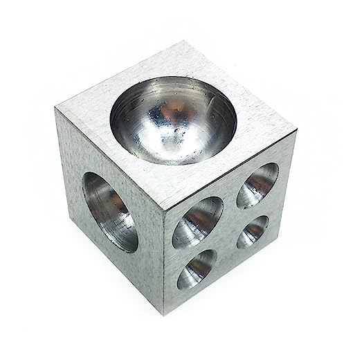 Stahl Dapping Cube Metall Forming Werkzeug Schmuck Basteln Dapping Doming Block Metall Stamping Werkzeug Doming Handwerk von DABAIXIONG
