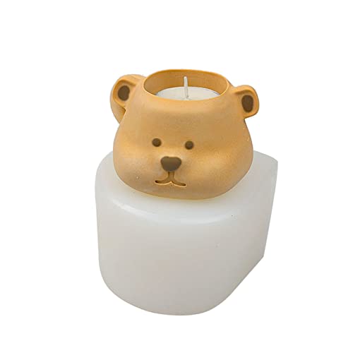 Teelicht Kerzenhalter Harzformen Bären Silikonkerzenhalter Formen Für Epoxidharz Guss Valentinstag Geschenke Teelicht Kerzenhalter Harzformen Bären Silikonkerzenhalter Formen Für Epoxidharz Guss Valentinstag Geschenke von DABAIXIONG