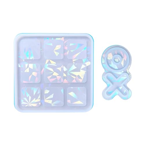 Tictactoe Harzformen Brettspiel Silikonform Schachform Kunsthandwerk Machen Schachspiel Harzformen Tictactoe Harzformen Brettspiel Silikonform Schachform Kunsthandwerk Machen Schachspiel Harzformen von DABAIXIONG