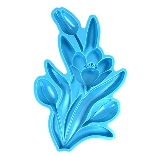 Tulpe Anhänger Kristall Epoxidform Wand Anhänger Tulpe Harzform Desktop Anhänger Silikonform Home Ornament Tulpe Anhänger Kristall Epoxidform Wand Anhänger Tulpe Harzform Desktop Anhänger Silikonform Home Ornament von DABAIXIONG