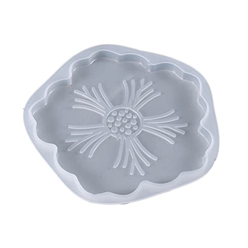 Unregelmäßige Blumenmuster Tasse Mattenform Silikon Untersetzer Und Tablettform Zubehör Für Haushaltsdekoration Für Handwerksliebhaber Unregelmäßige Blumenmuster Tasse Mattenform Silikon Untersetzer Und Tablettform Zubehör Für Haushaltsdekoration Für Handwerksliebhaber von DABAIXIONG