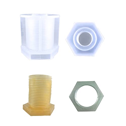 Vase Harzform Desktop Orumament Silikonform Schrauben Nuss Epoxidform Für Harzgussblüte Vase Home Decors Handwerk Vase Harzform Desktop Orumament Silikonform Schrauben Nuss Epoxidform Für Harzgussblüte Vase Home Decors Handwerk von DABAIXIONG