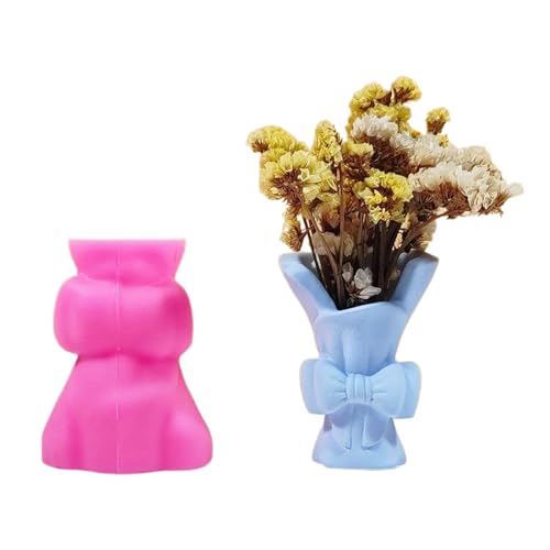 Vase Harzformen Bogenknoten Silikonform Sukkulente Pflanzentöpfe Schimmelpochung Epoxidharz Gussschimmel Hausdekorationen Vase Harzformen Bogenknoten Silikonform Sukkulente Pflanzentöpfe Schimmelpochung Epoxidharz Gussschimmel Hausdekorationen von DABAIXIONG