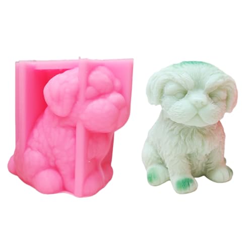 Wiederverwendbare Hundedesigns Silikonform Zum Handwerk Von Kerzenseifen Künstlerische Silikonhundform Für Kinder Und Hobbyisten Wiederverwendbare Hundedesigns Silikonform Zum Handwerk Von Kerzenseifen Künstlerische Silikonhundform Für Kinder Und Hobbyisten von DABAIXIONG