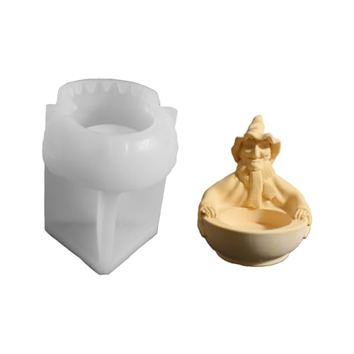 Wiederverwendbares Silikonschädel Kerze Schimmel Home Dekoration Crafting Tool Textur Für Halloween Partyzubehör Handwerksform von DABAIXIONG