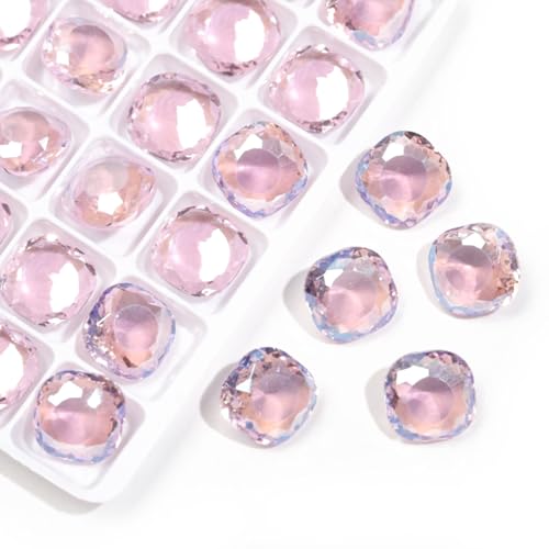 20 Stück 10 mm dicke, quadratische transparente K9-Glaskristall-Glitzer-Strasssteine, Strasssteine, Diamanten, Nailart-Zubehör, Basteldekorationen, Schmuckherstellung, Heimdekoration, Glitzer-Rosa 20 Stück 10 mm dicke, quadratische transparente K9-Glaskristall-Glitzer-Strasssteine, Strasssteine, Diamanten, Nailart-Zubehör, Basteldekorationen, Schmuckherstellung, Heimdekoration, Glitzer-Rosa von DADAFA
