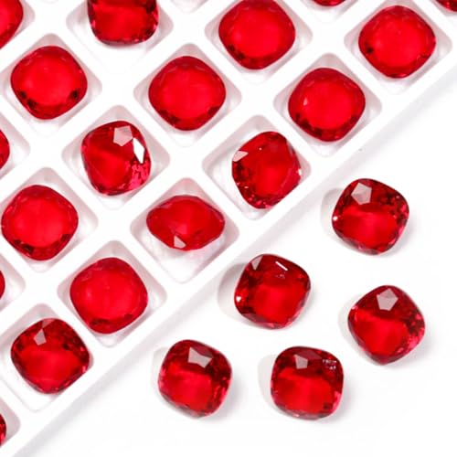 20 Stück 10 mm dicke, quadratische transparente K9-Glaskristall-Glitzer-Strasssteine, Strasssteine, Nailart-Zubehör, DIY-Handwerk, Dekorationen, Schmuckherstellung, Heimdekoration, helles Siam 20 Stück 10 mm dicke, quadratische transparente K9-Glaskristall-Glitzer-Strasssteine, Strasssteine, Nailart-Zubehör, DIY-Handwerk, Dekorationen, Schmuckherstellung, Heimdekoration, helles Siam von DADAFA