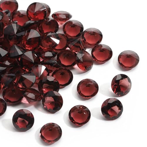 20 Stück 8 mm runde transparente Glaskristalle mit spitzer Rückseite, Glitzer-Strasssteine für Schmuckherstellung, Nagelzubehör, DIY-Handwerk, Dekorationen, DIY-Projekte, Nagelkunst, Heimdekoration von DADAFA