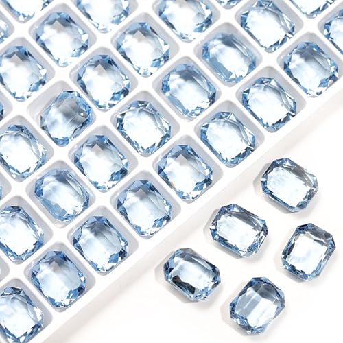 20 Stück 8 x 10 mm, rechteckig, achteckig, transparent, K9 Glaskristall, Glitzer, Strass, Diamanten, Nagelzubehör, DIY, Handwerk, Dekorationen, Schmuckherstellung, Nagelkunst-Zubehör, Heimdekoration 20 Stück 8 x 10 mm, rechteckig, achteckig, transparent, K9 Glaskristall, Glitzer, Strass, Diamanten, Nagelzubehör, DIY, Handwerk, Dekorationen, Schmuckherstellung, Nagelkunst-Zubehör, Heimdekoration von DADAFA