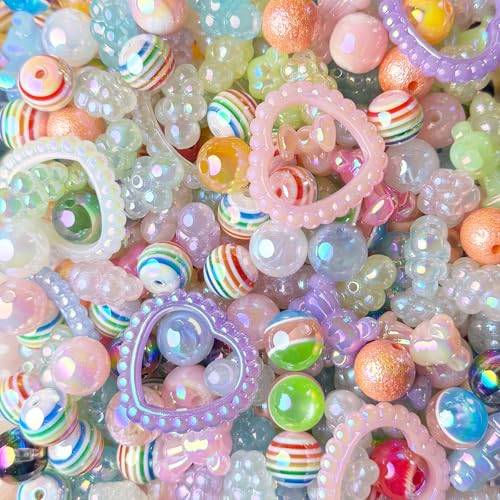 200 ml/Beutel Fancy Mix Perlen Anhänger für Schmuckherstellung DIY Handwerk Dekorationen Telefonkette Schlüsselanhänger Ohrringe Armband Halskette Heimdekoration Handtasche Dekorationen Perlenstifte 200 ml/Beutel Fancy Mix Perlen Anhänger für Schmuckherstellung DIY Handwerk Dekorationen Telefonkette Schlüsselanhänger Ohrringe Armband Halskette Heimdekoration Handtasche Dekorationen Perlenstifte von DADAFA