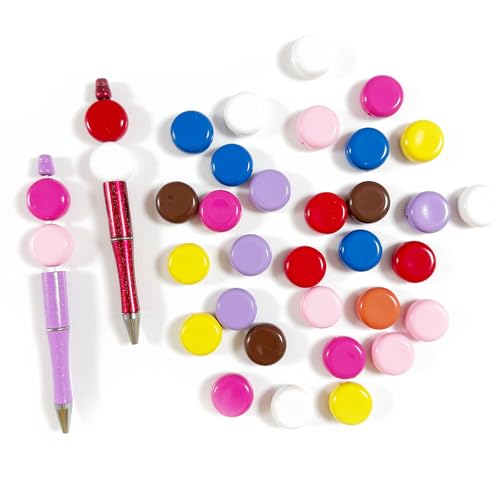 Bunte Kawaii-Perlen aus der Dopamin-Serie, für Schmuckherstellung, Bastelarbeiten, Dekorationen, Handykette, Schlüsselanhänger, Ohrringe, Armband, Halskette, Haar-Accessoires, Heimdekoration (22 mm Bunte Kawaii-Perlen aus der Dopamin-Serie, für Schmuckherstellung, Bastelarbeiten, Dekorationen, Handykette, Schlüsselanhänger, Ohrringe, Armband, Halskette, Haar-Accessoires, Heimdekoration (22 mm von DADAFA