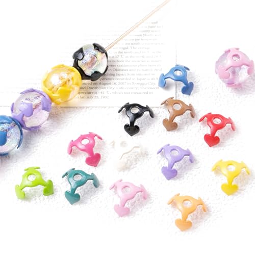 Bunte Kawaii-Perlen aus der Dopamin-Serie, für Schmuckherstellung, Bastelarbeiten, Dekorationen, Handykette, Schlüsselanhänger, Ohrringe, Armband, Halskette, Haar-Accessoires, Heimdekoration (40,6 x von DADAFA