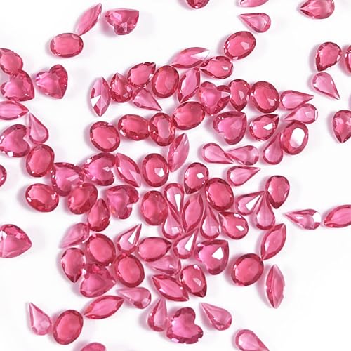 Hochwertige K9-Glaskristalle, transparente Rosen-Strasssteine, Glitzer-Diamanten, Basteldekorationen, Schmuckherstellung, Zubehör, Edelsteine, Nägel, Nagelkunst, Heimdekoration (zufällige Mischform von DADAFA