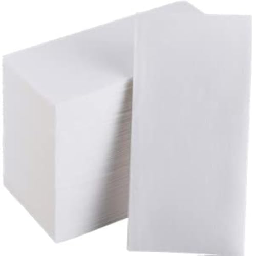 DADAWU Einweg-Servietten, Leinen-Haptik, Stoffähnliche Dekorationsservietten, umweltfreundliche Servietten für Hochzeit, Party, Geburtstag, Abendessen, Weihnachten, 30,5 x 43,2 cm, Weiß, 50 Stück DADAWU Einweg-Servietten, Leinen-Haptik, Stoffähnliche Dekorationsservietten, umweltfreundliche Servietten für Hochzeit, Party, Geburtstag, Abendessen, Weihnachten, 30,5 x 43,2 cm, Weiß, 50 Stück von DADAWU