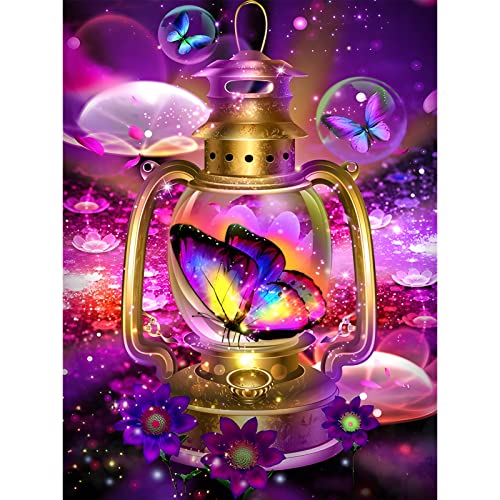 DAERLE Schmetterling Diamond Painting 5D Diamant Painting Bilder Erwachsene Kinder DIY Diamant Full Malen nach Zahlen, Leinwand Bilder für Wohnzimmer Schlafzimmer Büro Wand Dekoration 30x40cm DAERLE Schmetterling Diamond Painting 5D Diamant Painting Bilder Erwachsene Kinder DIY Diamant Full Malen nach Zahlen, Leinwand Bilder für Wohnzimmer Schlafzimmer Büro Wand Dekoration 30x40cm von DAERLE