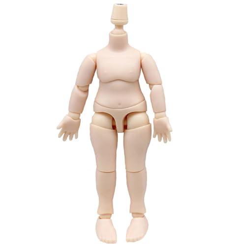 DAGLLGEW Puppenkörper, 4, 1 Zoll Actionfigurenkörper im Maßstab 1/12, Ersatzpuppenzubehör mit beweglichem Gelenk, Puppenspielzeug, Blankopuppe, Actionfiguren, Blankopuppen DAGLLGEW Puppenkörper, 4, 1 Zoll Actionfigurenkörper im Maßstab 1/12, Ersatzpuppenzubehör mit beweglichem Gelenk, Puppenspielzeug, Blankopuppe, Actionfiguren, Blankopuppen von DAGLLGEW