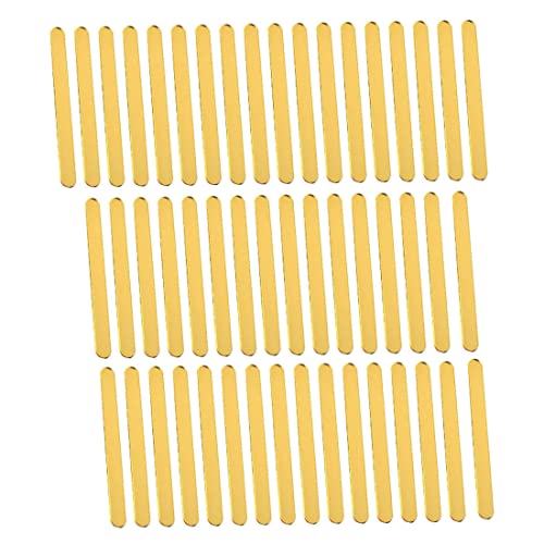 Eisstäbchen aus Acryl, wiederverwendbar, für Süßigkeiten, Äpfel, Zuhause, Party, Kinder, DIY-Projekte, golden, 50 Stück Eisstäbchen aus Acryl, wiederverwendbar, zum Basteln ... Eisstäbchen aus Acryl, wiederverwendbar, für Süßigkeiten, Äpfel, Zuhause, Party, Kinder, DIY-Projekte, golden, 50 Stück Eisstäbchen aus Acryl, wiederverwendbar, zum Basteln ... von DAGLLGEW