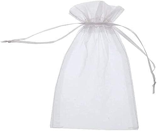 DAHI 13 * 18cm organzasäckchen 100pcs säckchen zum befüllen Schmuckbeutel Hochzeit Säckchen Geschenkbeutel Organzabeutel (13x18cm/100pcs) von DAHI