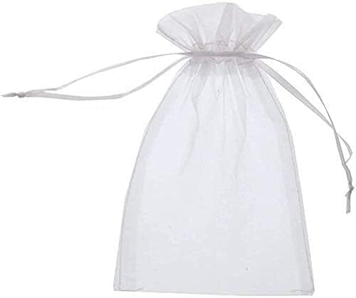 DAHI 15 * 20cm organzasäckchen 100pcs säckchen zum befüllen Schmuckbeutel Hochzeit Säckchen Geschenkbeutel Organzabeutel (15x20cm/100pcs) von DAHI