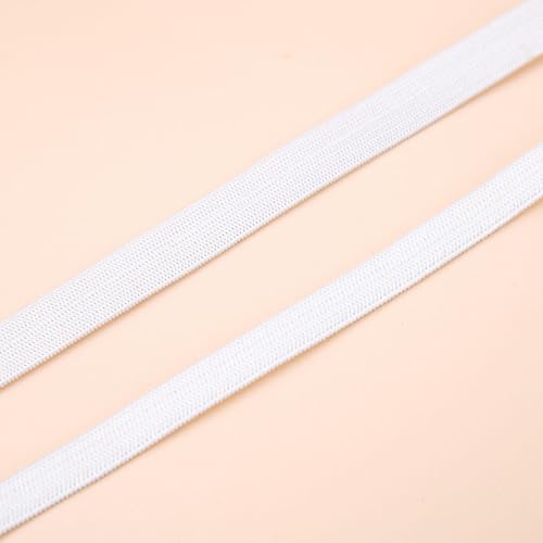 DAHI Gummiband 20 Meter Elastisches Band 2cm breite Wäschegummi Gummizug Gummilitze(20meter/2cm weiß) von DAHI