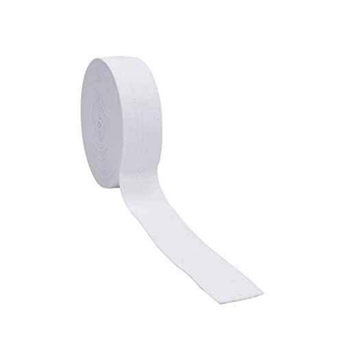 DAHI Gummiband 20 Meter Elastisches Band breite 3cm Wäschegummi Gummizug Gummilitze (20meter/3cm weiss) von DAHI