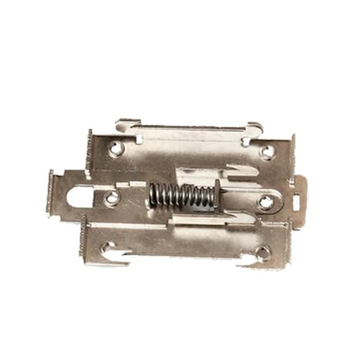 DAISHUJIE Halbleiterrelais Klemme for einphasiges SSR 10A 40DA 25DA AA DD 35MM DIN-Schiene Feste Halbleiterrelais-Klemmklemme mit 2 Befestigungsschrauben(5pcs) von DAISHUJIE