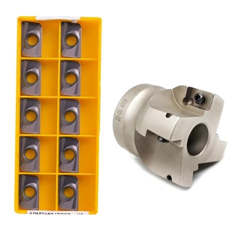 DAISHUJIE Planfräserkopf 1 STÜCK BAP400R 50 22 50mm Stirnfräser 4-Flöten-Fräswerkzeuge mit 10 STÜCKEN APMT1604-Einsätzen Fräserhalter DAISHUJIE Planfräserkopf 1 STÜCK BAP400R 50 22 50mm Stirnfräser 4-Flöten-Fräswerkzeuge mit 10 STÜCKEN APMT1604-Einsätzen Fräserhalter von DAISHUJIE