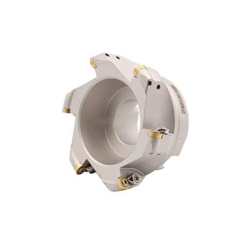 DAISHUJIE Planfräserkopf EMR 5R 50 22 4T EMR5R 63 22 4T Planfräserhalter CNC-Drehmaschinenwerkzeug for runde RPMW-Hartmetalleinsätze(No Insert,EMR 5R-50-22-4T) von DAISHUJIE