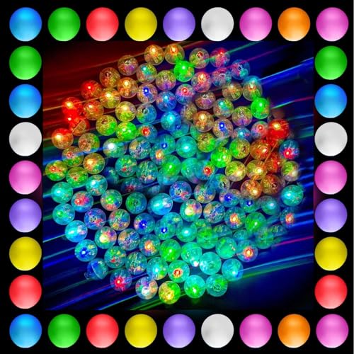 DAJASD Leuchtende Luftballons, 100 Stück LED Ballons Lichter + Luftballons Geburtstag, LED Luftballons Leuchtend, Luftballons mit LED Licht für Party Weihnachten Hochzeit Geburtstag Valentinstag DAJASD Leuchtende Luftballons, 100 Stück LED Ballons Lichter + Luftballons Geburtstag, LED Luftballons Leuchtend, Luftballons mit LED Licht für Party Weihnachten Hochzeit Geburtstag Valentinstag von DAJASD