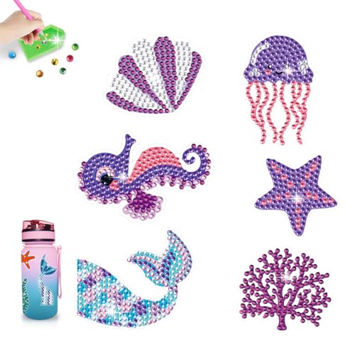 Diamant-Bastelset mit Meerestier-Thema, diamond painting kinder ab 6 Diamant-Bastelset mit Meerestier-Thema, diamond painting kinder ab 6 von DAKLOP